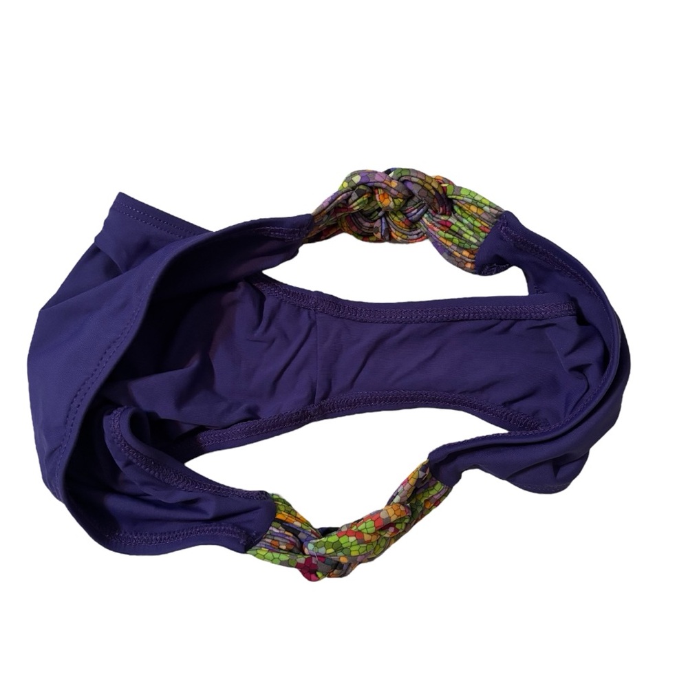 L*Space Colorful Purple Geo Pattern Bikini Set - Picture 6 of 13